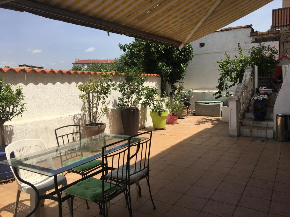 Maison 3 Chambres Gde Terrasse Proche Vieux Port Et Sncf Marseille Bagian luar foto