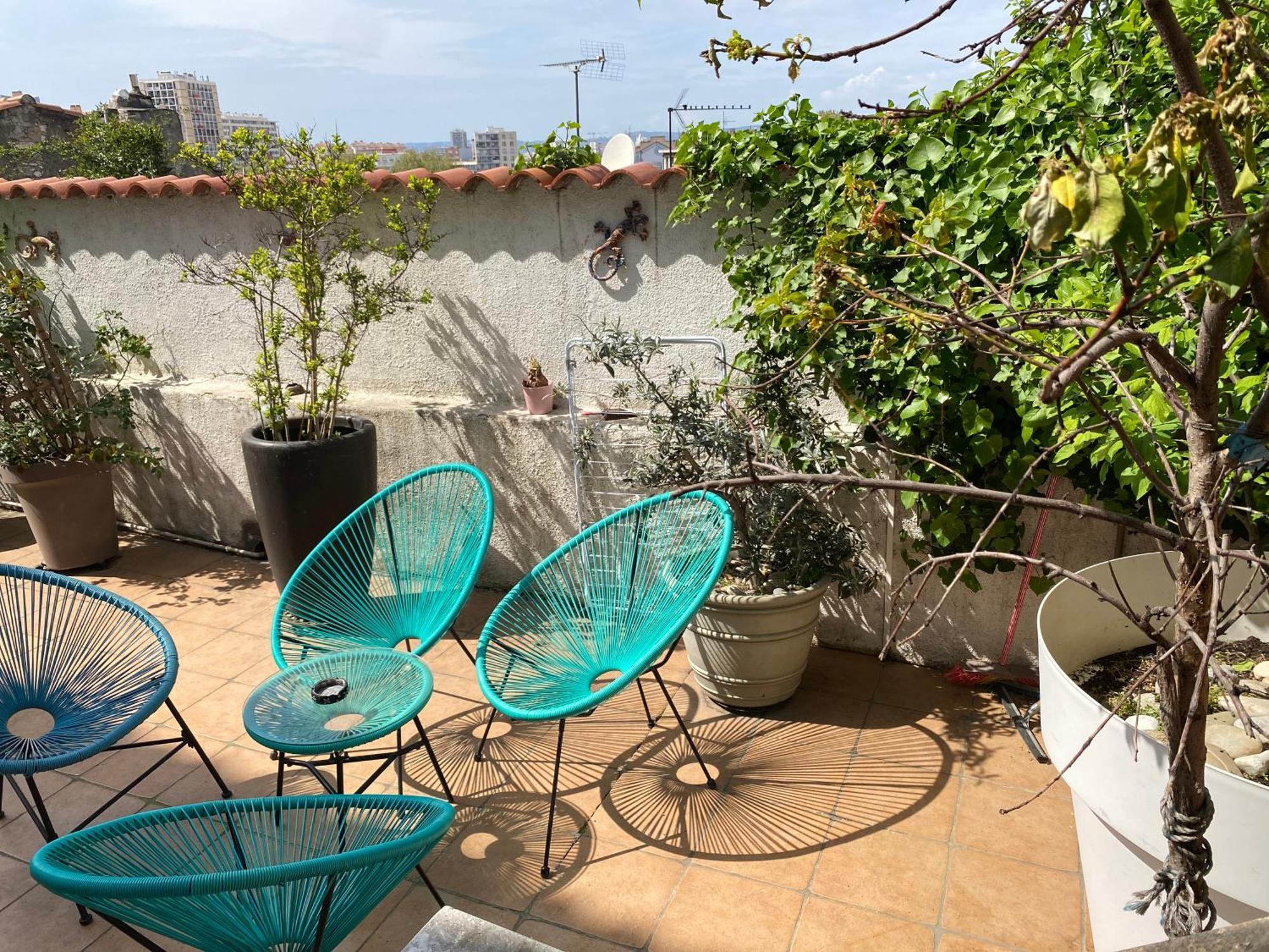 Maison 3 Chambres Gde Terrasse Proche Vieux Port Et Sncf Marseille Bagian luar foto